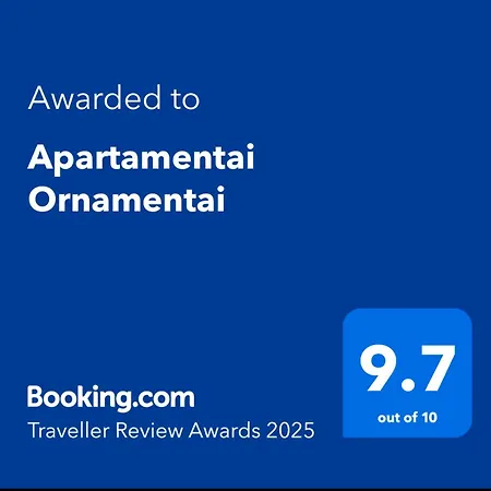 Apartamentai Ornamentai *